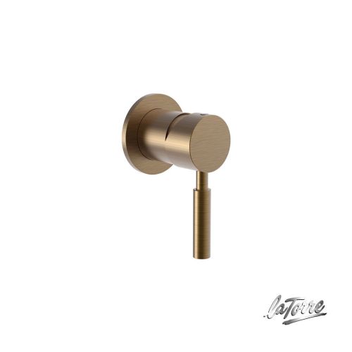 ΜΙΚΤΗΣ ΕΝΤΟΙΧΙΣΜΟΥ ΜΙΑΣ ΕΞΟΔΟΥ La Torre NEW TECH 12051SP-221 Bronze Brushed