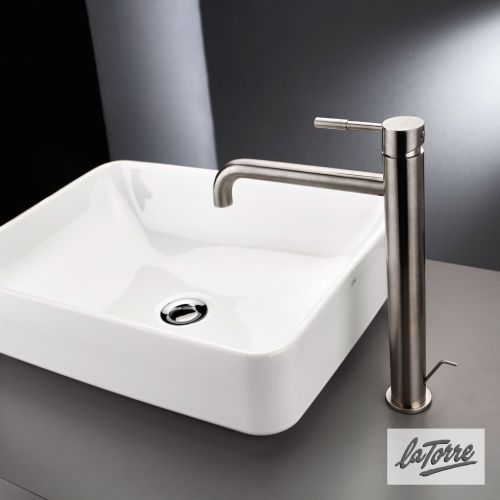 ΜΠΑΤΑΡΙΑ ΝΙΠΤΗΡΑ ΥΨΗΛΗ La Torre NEW TECH 12507 Inox