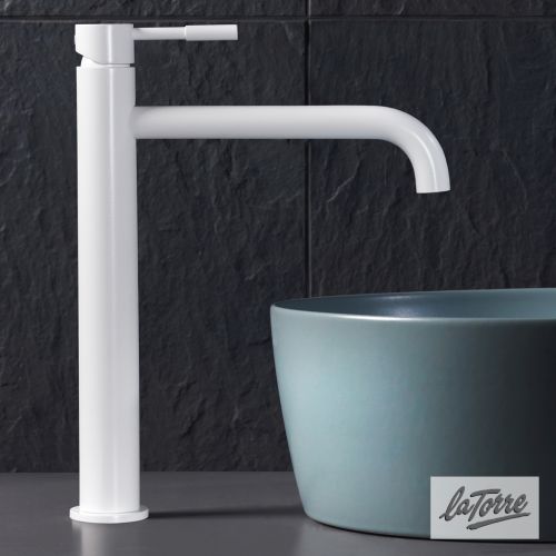 ΜΠΑΤΑΡΙΑ ΝΙΠΤΗΡΑ ΥΨΗΛΗ La Torre NEW TECH 12507 White Matt