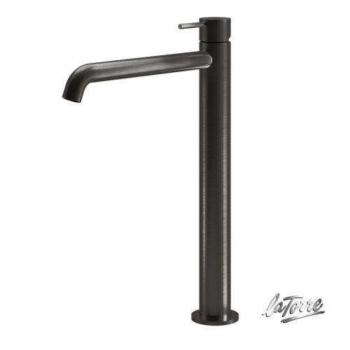 ΜΠΑΤΑΡΙΑ ΝΙΠΤΗΡΑ ΥΨΗΛΗ La Torre ELLE 316 35016-411 Inox Black Brushed PVD
