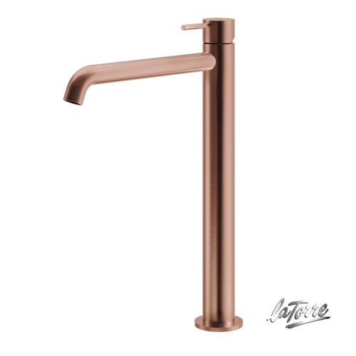 ΜΠΑΤΑΡΙΑ ΝΙΠΤΗΡΑ ΥΨΗΛΗ La Torre ELLE 316 35016-811 Inox Rose Gold Brushed PVD