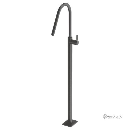 ΜΠΑΤΑΡΙΑ ΝΙΠΤΗΡΑ ΕΠΙΔΑΠΕΔΙΑ  EURORAMA 13302-410 Black Brushed  h 124,5 cm