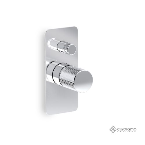 ΜΙΚΤΗΣ ΕΝΤΟΙΧΙΣΜΟΥ ΔΥΟ ΕΞΟΔΩΝ EURORAMA ELETTA TECNO 167030SL-100 Chrome