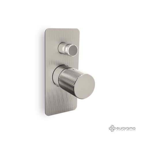 ΜΙΚΤΗΣ ΕΝΤΟΙΧΙΣΜΟΥ ΔΥΟ ΕΞΟΔΩΝ EURORAMA ELETTA TECNO 167030SL-110 Inox