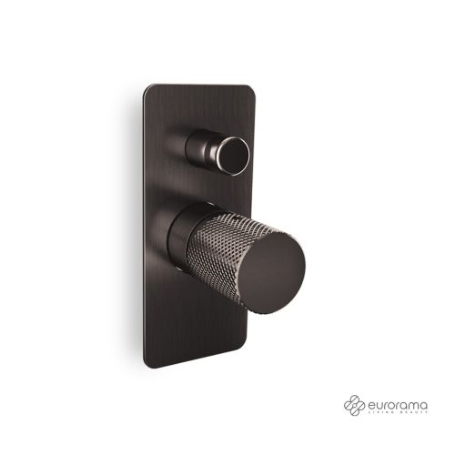 ΜΙΚΤΗΣ ΕΝΤΟΙΧΙΣΜΟΥ ΔΥΟ ΕΞΟΔΩΝ EURORAMA ELETTA TECNO 167030SL-410 Black Brushed