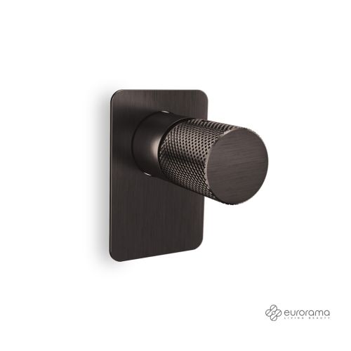 ΜΙΚΤΗΣ ΕΝΤΟΙΧΙΣΜΟΥ ΜΙΑΣ ΕΞΟΔΟΥ EURORAMA ELETTA TECNO 167055SL-410 Black Brushed