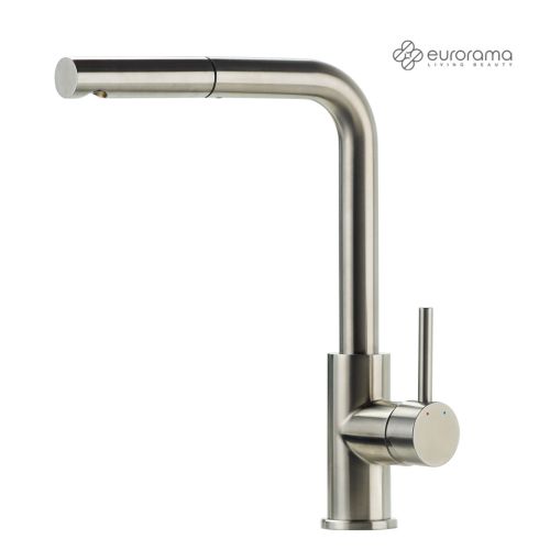 ΜΠΑΤΑΡΙΑ ΝΕΡΟΧΥΤΗ ΚΟΥΖΙΝΑΣ ΜΕ ΝΤΟΥΣ EURORAMA 702609-111 INOX