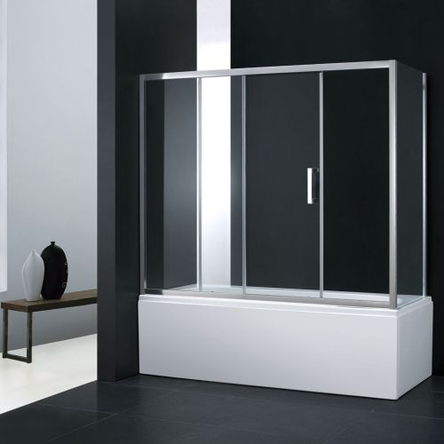 ΚΑΜΠΙΝΑ-ΠΟΡΤΑ ΜΠΑΝΙΕΡΑΣ Devon PLAZA SLIDER BATH 150 