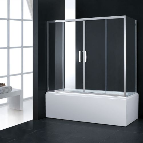 ΚΑΜΠΙΝΑ-ΠΟΡΤΑ ΜΠΑΝΙΕΡΑΣ Devon PLAZA SLIDER BATH 180 