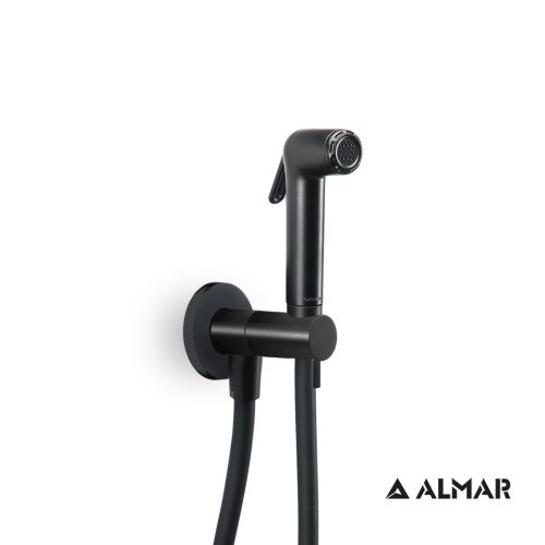 ΕΝΤΟΙΧΙΖΟΜΕΝΗ ΠΑΡΟΧΗ ΜΕ ΝΤΟΥΖΑΚΙ SHUT-OFF ALMAR Flush I E136004-400 Black Matt