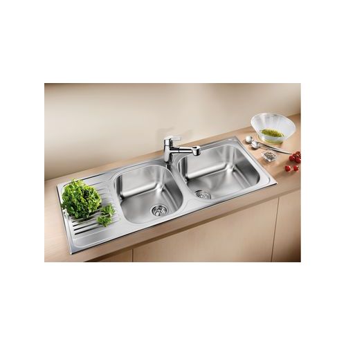 ΝΕΡΟΧΥΤΗΣ ΕΝΘΕΤΟΣ BLANCO TIPO XL 9 S Inox Λείος 121x50 cm