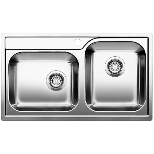 ΝΕΡΟΧΥΤΗΣ ΕΝΘΕΤΟΣ BLANCO MEDIAN 9 Inox Λείος 86x50 cm