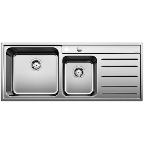 ΝΕΡΟΧΥΤΗΣ ΕΝΘΕΤΟΣ BLANCO NAYA 9 S Inox Λείος 121x50 cm Ποδιά δεξιά