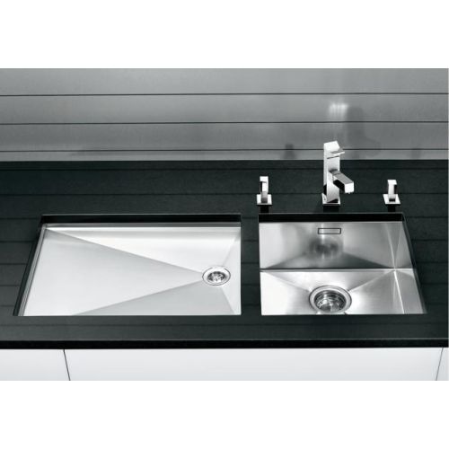 ΝΕΡΟΧΥΤΗΣ ΥΠΟΚΑΘΗΜΕΝΟΣ BLANCO ZEROX 180 U Inox Λείος 22x44 cm