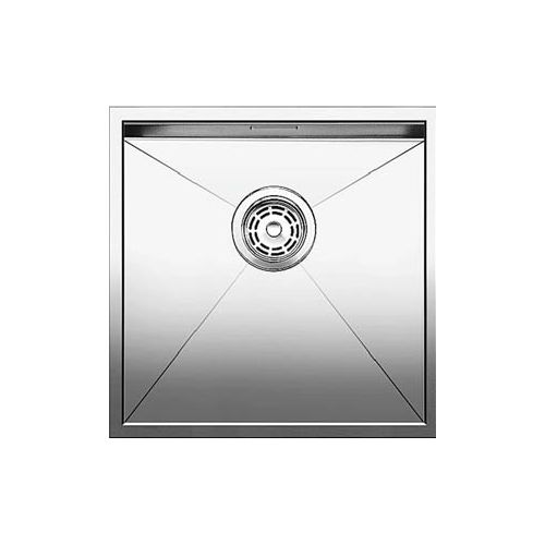 ΝΕΡΟΧΥΤΗΣ ΥΠΟΚΑΘΗΜΕΝΟΣ BLANCO ZEROX 400 U Inox Λείος 44x44 cm