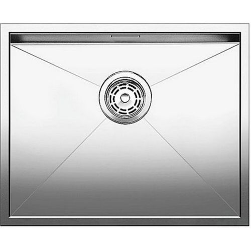 ΝΕΡΟΧΥΤΗΣ ΥΠΟΚΑΘΗΜΕΝΟΣ BLANCO ZEROX 500 U Inox Λείος 54x44 cm