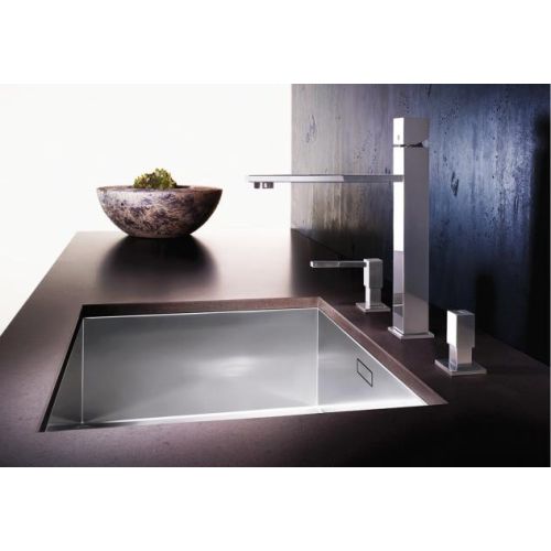 ΝΕΡΟΧΥΤΗΣ ΥΠΟΚΑΘΗΜΕΝΟΣ BLANCO ZEROX 550 U Inox Λείος 59x44 cm