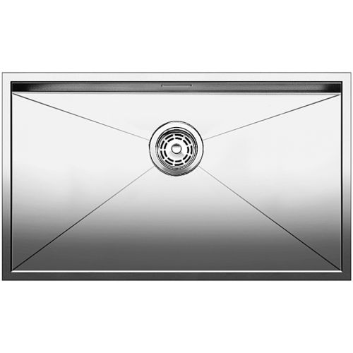 ΝΕΡΟΧΥΤΗΣ ΥΠΟΚΑΘΗΜΕΝΟΣ BLANCO ZEROX 700 U Inox Λείος 74x44 cm