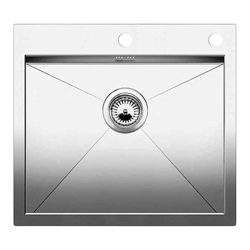 ΝΕΡΟΧΥΤΗΣ ΕΝΘΕΤΟΣ BLANCO ZEROX 500 IF/A Inox Λείος 56x51 cm