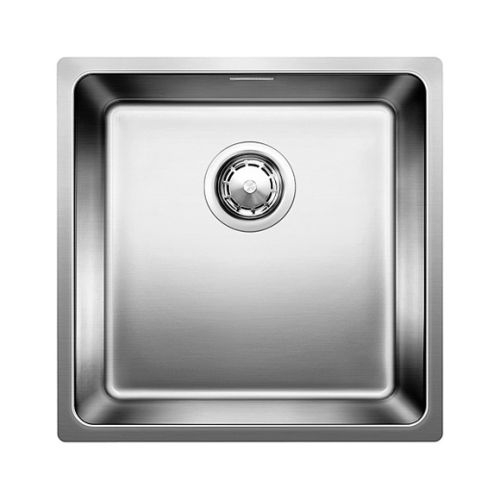 ΝΕΡΟΧΥΤΗΣ ΥΠΟΚΑΘΗΜΕΝΟΣ BLANCO ANDANO 400 U Inox Λείος 44x44 cm
