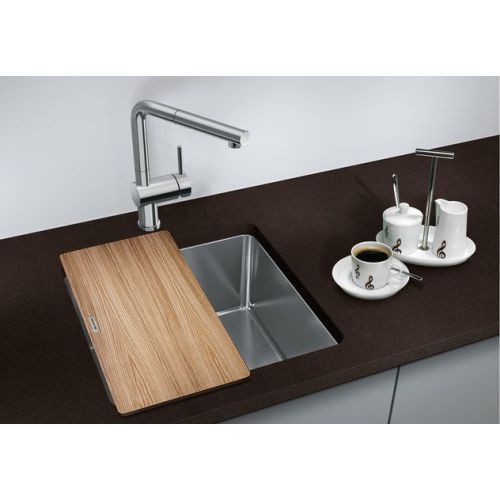 ΝΕΡΟΧΥΤΗΣ ΥΠΟΚΑΘΗΜΕΝΟΣ BLANCO ANDANO 400 U Inox Λείος 44x44 cm
