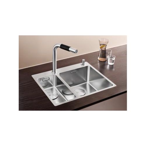 ΝΕΡΟΧΥΤΗΣ ΕΝΘΕΤΟΣ BLANCO ANDANO 340/180 IF/A Inox Λείος 58,5x50 cm