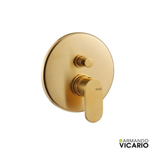 ΜΙΚΤΗΣ ΕΝΤΟΙΧΙΣΜΟΥ ΔΥΟ ΕΞΟΔΩΝ Armando Vicario SLIM 500050D-201 Gold Brushed
