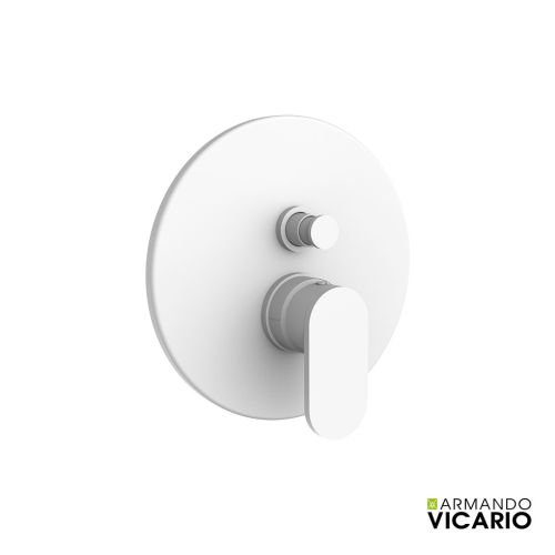 ΜΙΚΤΗΣ ΕΝΤΟΙΧΙΣΜΟΥ ΔΥΟ ΕΞΟΔΩΝ Armando Vicario SLIM 500050D-300 White Matt
