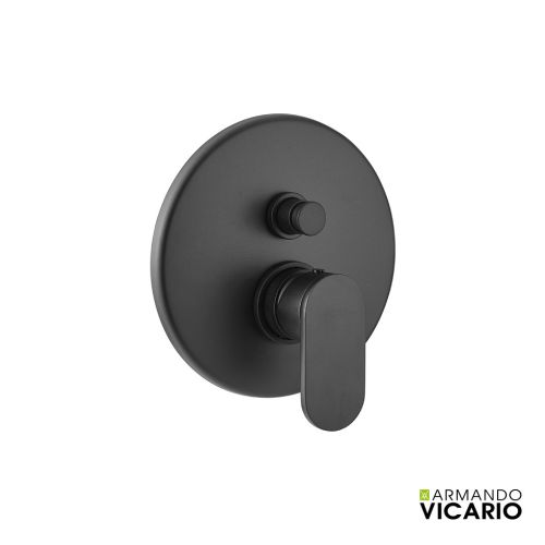 ΜΙΚΤΗΣ ΕΝΤΟΙΧΙΣΜΟΥ ΔΥΟ ΕΞΟΔΩΝ Armando Vicario SLIM 500050D-400 Black Matt