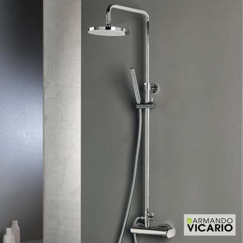 ΜΠΑΤΑΡΙΑ ΝΤΟΥΖΙΕΡΑΣ ΜΕ ΚΟΛΩΝΑ ΠΛΗΡΕΣ Armando Vicario SLIM 500066-100 Chrome