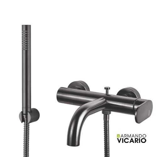 ΜΠΑΤΑΡΙΑ ΛΟΥΤΡΟΥ ΠΛΗΡΕΣ Armando Vicario SLIM 500100-410 Black Brushed