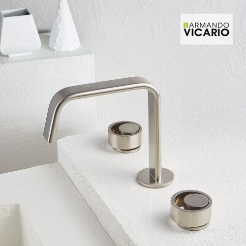 ΜΠΑΤΑΡΙΑ ΝΙΠΤΗΡΑ 3 ΟΠΩΝ Armando Vicario HALO 515043-110 Inox Finish