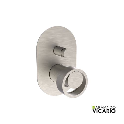 ΜΙΚΤΗΣ ΕΝΤΟΙΧΙΣΜΟΥ ΔΥΟ ΕΞΟΔΩΝ Armando Vicario HALO 515050D-110 Inox