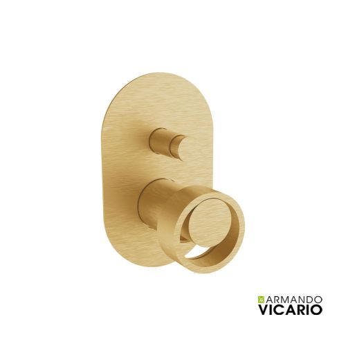 ΜΙΚΤΗΣ ΕΝΤΟΙΧΙΣΜΟΥ ΔΥΟ ΕΞΟΔΩΝ Armando Vicario HALO 515050D-201 Gold Brushed