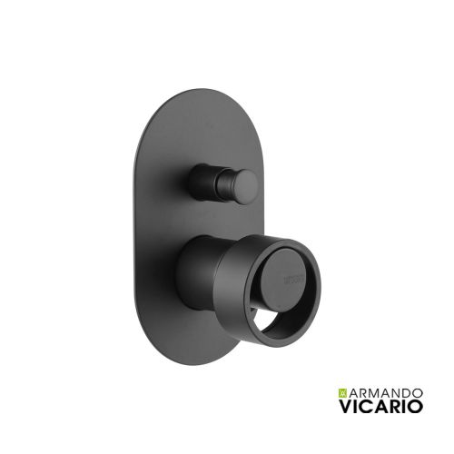 ΜΙΚΤΗΣ ΕΝΤΟΙΧΙΣΜΟΥ ΔΥΟ ΕΞΟΔΩΝ Armando Vicario HALO 515050D-400 Black Matt