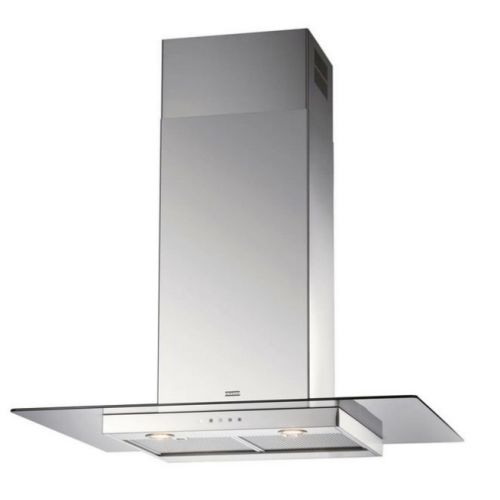 ΑΠΟΡΡΟΦΗΤΗΡΑΣ FRANKE NEW PERFECT GLASS 90 Inox 90 cm ΕΠΙΤΟΙΧΙΑ ΚΑΜΙΝΑΔΑ