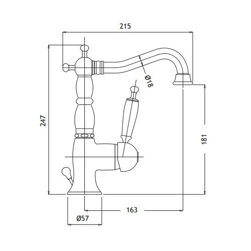 ΜΠΑΤΑΡΙΑ ΝΙΠΤΗΡΑ Bugnatese OXFORD 6313 Bronze / Ξύλο