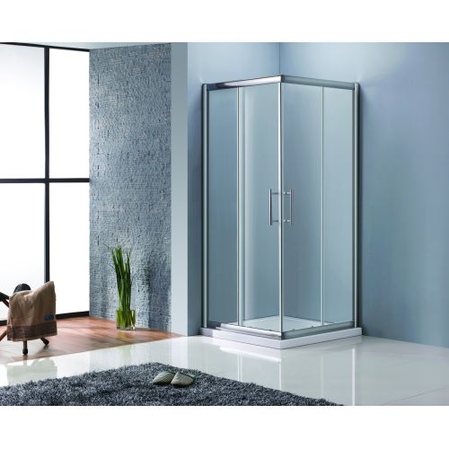 ΚΑΜΠΙΝΑ 80x100x185 cm. ΑΣΥΜΜΕΤΡΗ AQUATIS B 313