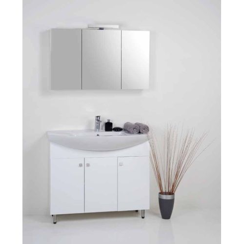 ΕΠΙΠΛΟ ΜΠΑΝΙΟΥ COLOSSEUM bath ALPIS PLUS 8361 White 95 cm