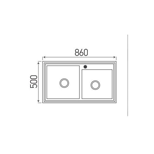 ΝΕΡΟΧΥΤΗΣ ΕΝΘΕΤΟΣ EXCEL AS 216 Λείος 86x50 cm