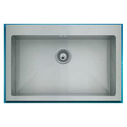 ΝΕΡΟΧΥΤΗΣ ΕΝΘΕΤΟΣ MACART Legent N-100 XL Inox Λείος 78x51 cm