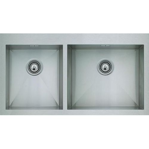 ΝΕΡΟΧΥΤΗΣ ΕΝΘΕΤΟΣ MACART Square N-200 Inox Λείος 90x51,5 cm