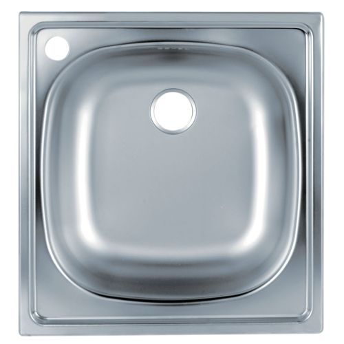 ΝΕΡΟΧΥΤΗΣ ΕΝΘΕΤΟΣ EURODOMO Easy 610 Inox Λείος 47x43,5 cm  by FRANKE