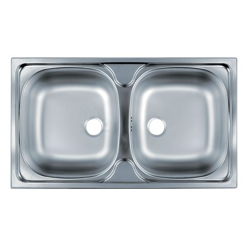 ΝΕΡΟΧΥΤΗΣ ΕΝΘΕΤΟΣ EURODOMO Cin 620 Inox Λείος 78x43,5 cm by FRANKE