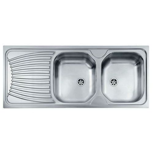 ΝΕΡΟΧΥΤΗΣ ΕΝΘΕΤΟΣ EURODOMO Star 621 Inox Λείος 116x50 cm by FRANKE