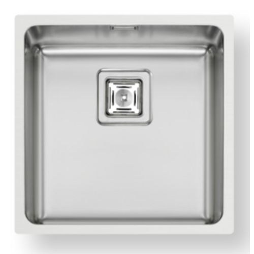 ΝΕΡΟΧΥΤΗΣ ΕΝΘΕΤΟΣ PYRAMIS Lume (40x40) 1B Inox Λείο 44x44 cm