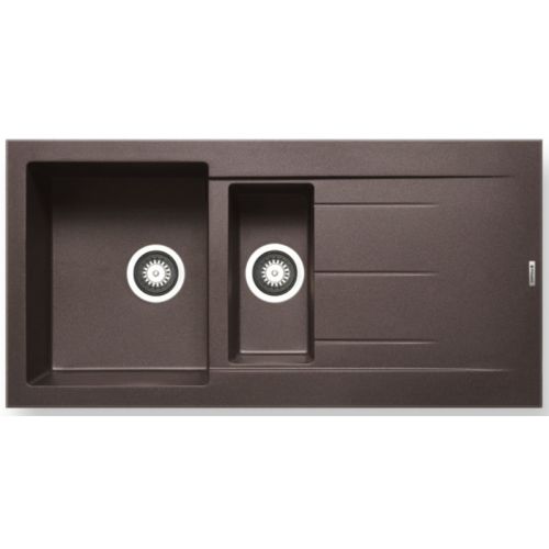 ΝΕΡΟΧΥΤΗΣ ΕΝΘΕΤΟΣ PYRAMIS Pyragranite Alazia (100x50) 1 1/2B 1D Chocolate 100x50 cm