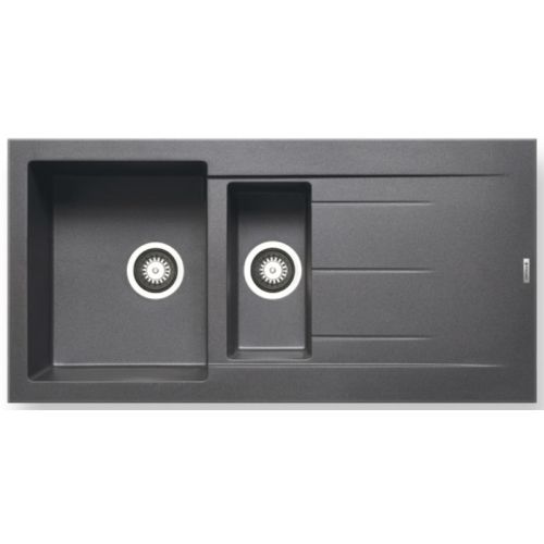 ΝΕΡΟΧΥΤΗΣ ΕΝΘΕΤΟΣ PYRAMIS Pyragranite Alazia (100x50) 1 1/2B 1D Iron Grey 100x50 cm