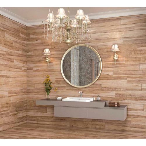 ΠΛΑΚΑΚΙ ΔΑΠΕΔΟΥ / ΤΟΙΧΟΥ WOOD DREAM Ligth Grey15x90 cm