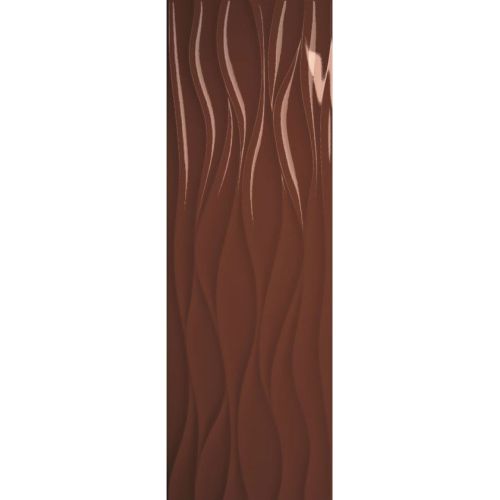 ΠΛΑΚΑΚΙ ΜΠΑΝΙΟΥ EMOTION Happy Maroon 28x85 cm